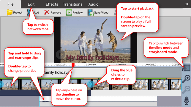 VideoPad Mobile app for iOS and Android Devices in 2023