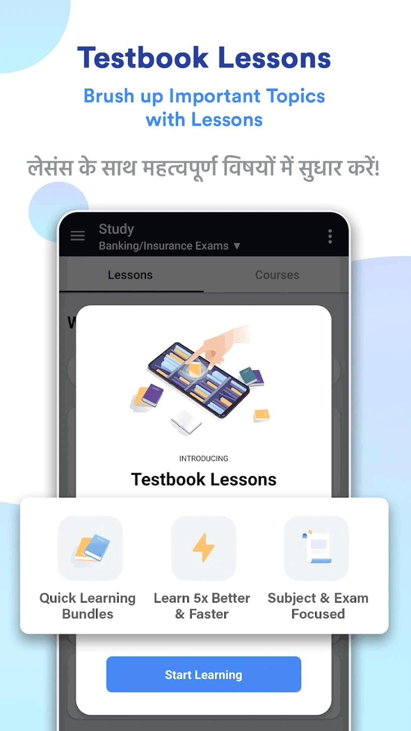 Testbook: Exam Preparation App Mobile app for iOS and Android Devices